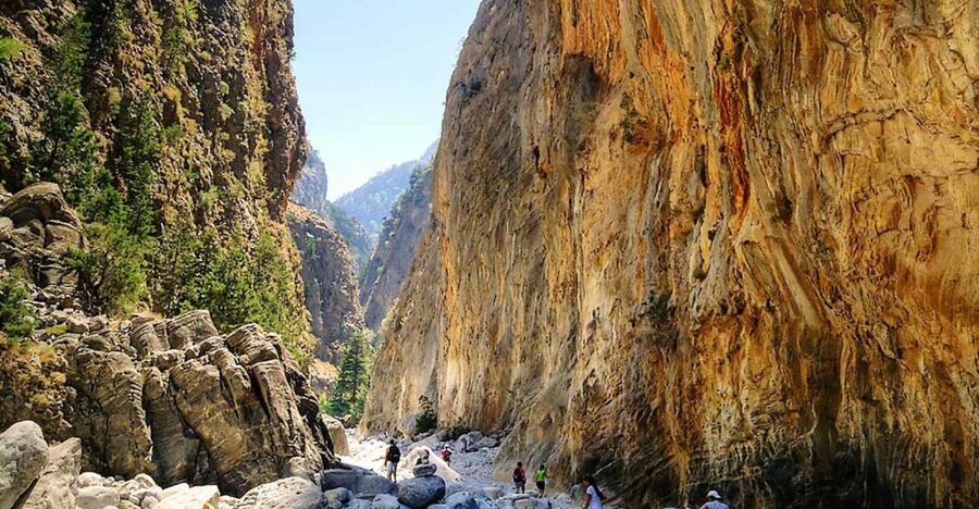 From Chania/Rethymno: Samariá Gorge Guided Hike with Pickup - Pickup in Chania and Rethymno: built for many hotel locations