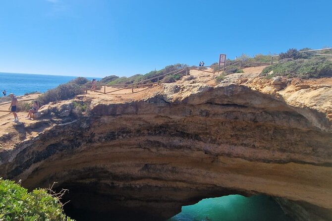 From Faro: Benagil Hiking Cliffs and the 4 Treasure Experience - Meet-up, Van Ride, and the 6.5-Hour Pace