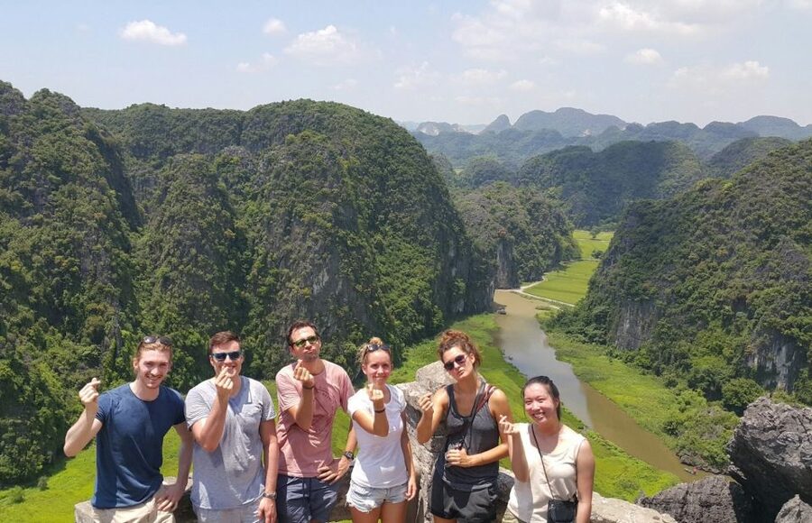 From Hanoi: Hoa Lu, Hang Mua Hike, Tam Coc Boat, and Lunch - Hang Mua Cave: the 500-step climb for panoramic rice-field views