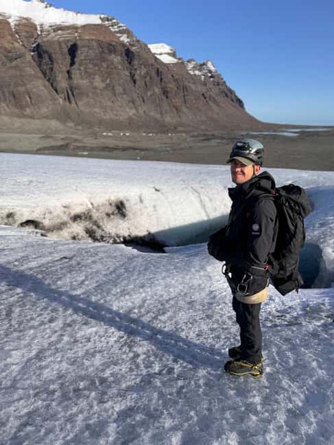 From Jökulsárlón: Vatnajökull Easy Level Glacier Hike - Walking Breiðamerkurjökull: crevasses, blue ice caves, tunnels, and moulins