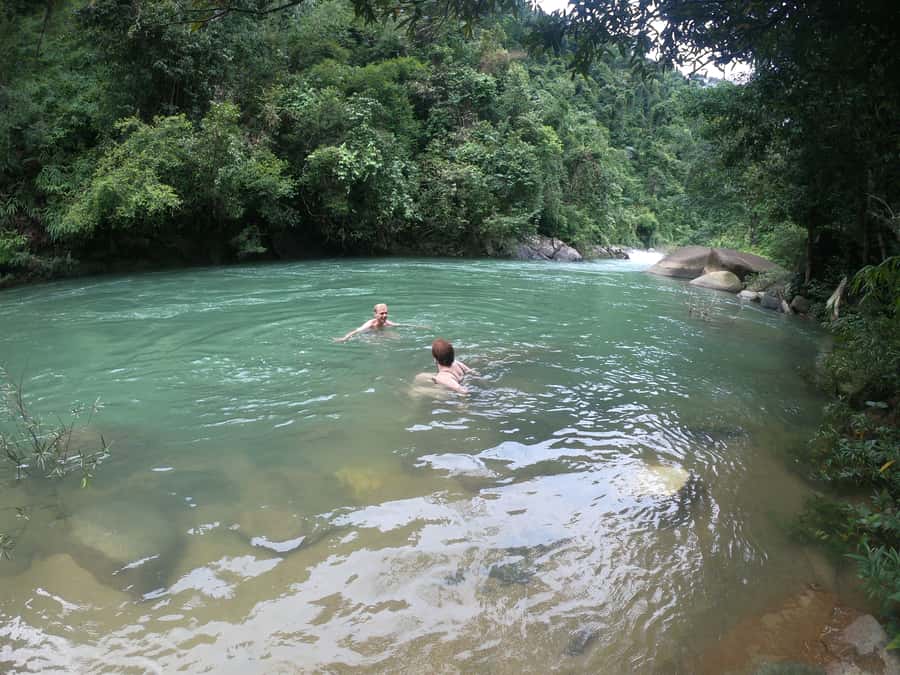 From Khao Lak: Khao Sok Jungle Hike & River Tour - Khao Sok View Point: finishing with big, printable photos