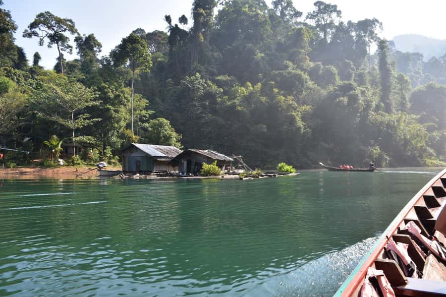 From Krabi: Cheow Lan Lake Cruise and Khao Sok Jungle Hike - Driving through Phang Nga: the bits you can enjoy from the van
