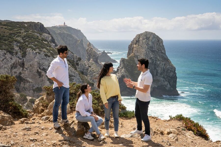 From Lisbon: Sintra, Pena Palace & Cabo da Roca Hiking Tour - Pena Palace exteriors: the architecture you can spot from every angle