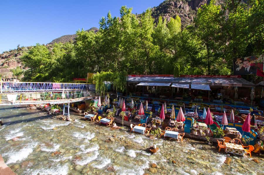 From Marrakech: Ourika Valley Trip, Waterfall Hike & Lunch - Setti Fatma waterfall hike: where effort pays off