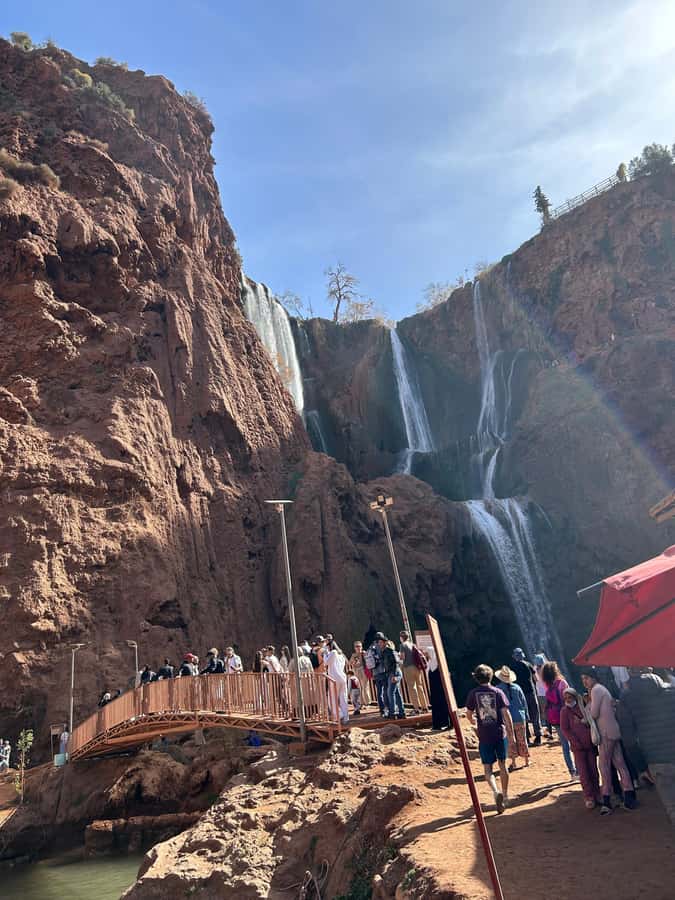From Marrakech: Ouzoud Waterfalls Guided Hike and Boat Trip - The return climb: the part you feel more than you plan