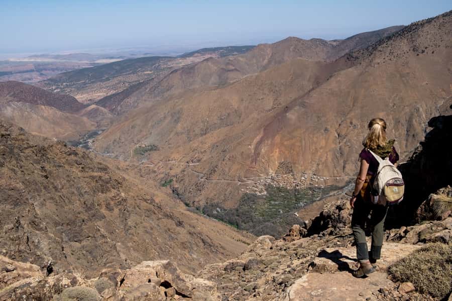 From Marrakesh: Atlas Mountains Talamrout Summit Day Hike - Up Through Berber Villages to Tizi n’Tamatert Pass