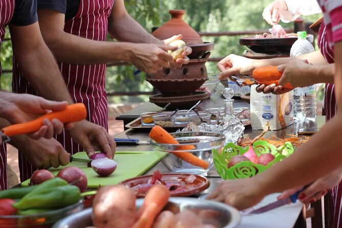 From Marrakesh: Zip-Line & Hike in the Atlas Mountains - Lunch With Mountain Views: Tagine, Tea, and Enough Food
