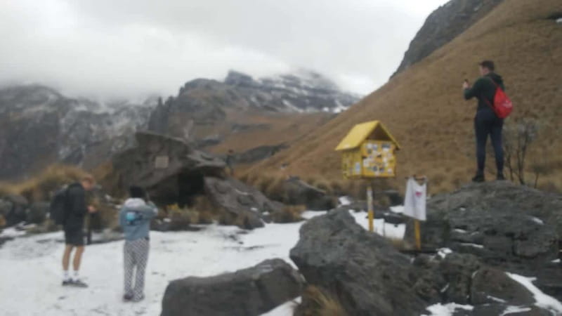 From Mexico City: Hike Iztaccihuatl Volcano with an Alpinist - The alpinist guide: Fabrizio, Gerson, Ivan, Sergio, and Leonardo energy