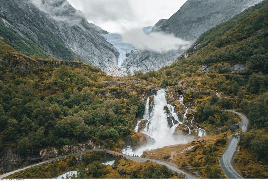 From Olden: Briksdal Glacier Guided Hiking Shore Excursion - The bus ride through Olden and Olden Valley sets expectations