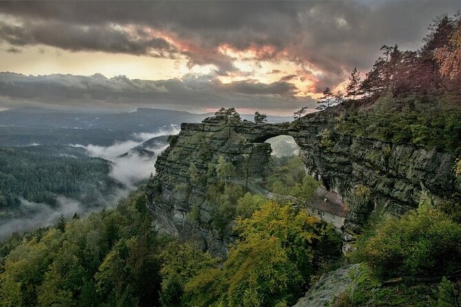 From Prague: Bohemian & Saxon Switzerland Small-Group Hike - Bastei Bridge: your first big Elbe Canyon wow moment