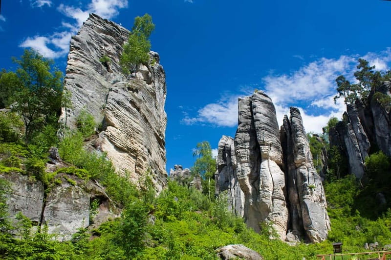 From Prague: Hike the Hidden Valleys of Bohemian Paradise - Kopicův Statek: sculptures and rock reliefs that change the pace