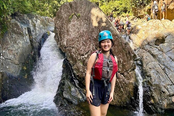 From San Juan: El Yunque Rainforest Hiking Adventure - The later pools, rock scrambling, and that natural waterslide moment