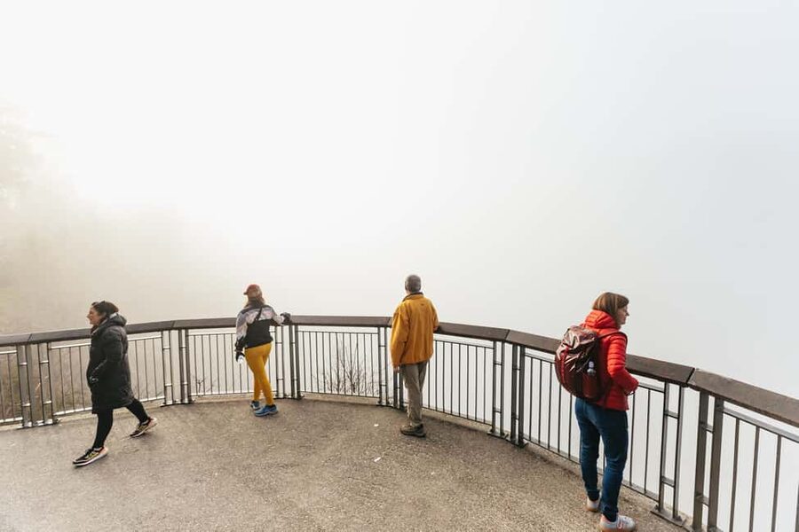 From Seattle: Visit Snoqualmie Falls and Hike to Twin Falls - Snoqualmie Falls for 60 Minutes: Two Viewpoints, One Big Payoff
