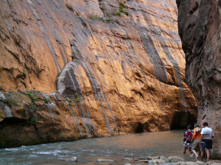 From Springdale: The Zion Narrows Hike with Lunch - Safety briefing plus the short jump into Zion
