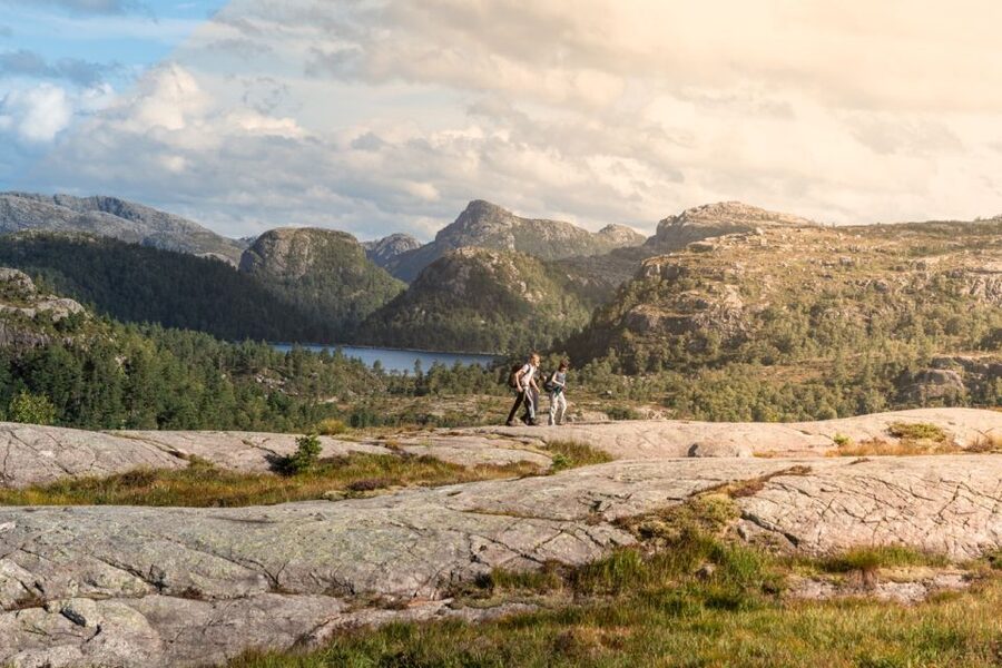 From Stavanger: Pulpit Rock Guided Hike with Pickup - The climb to Preikestolen: about 2.5 hours of working legs