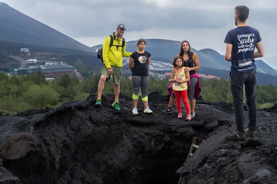 From Syracuse: Mount Etna Guided Morning Hike & Food Tasting - Silvestri Craters: extinct terrain with a guide’s point of view