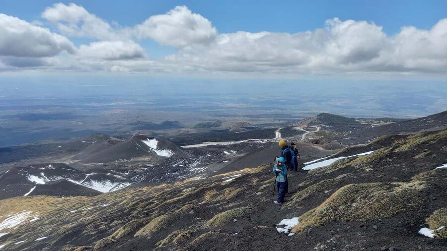 From Syracuse: Mount Etna Guided Morning Hike & Food Tasting - Ragalna refreshments: fuel before the big moments