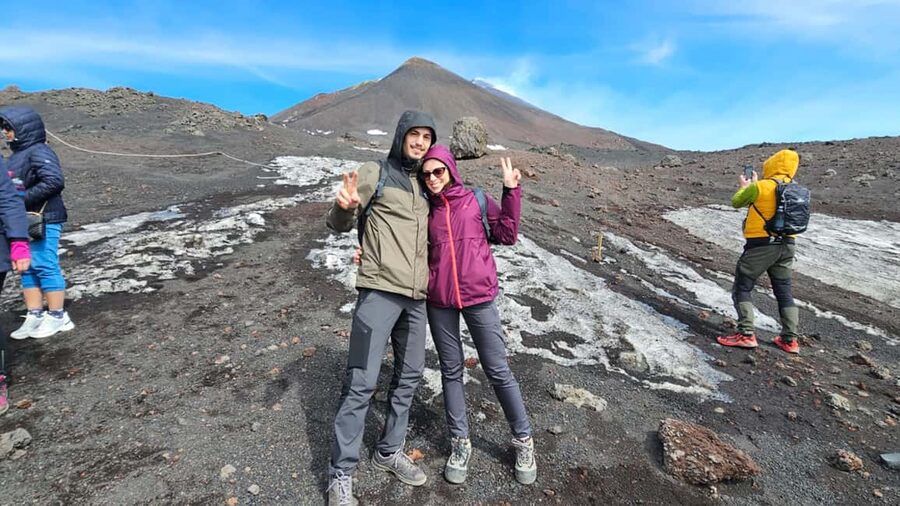 From Taormina: Etna Tour with Hiking, Cave Visit, & Tastings - What to wear and pack for Etna’s cold, wind, and wet surprises