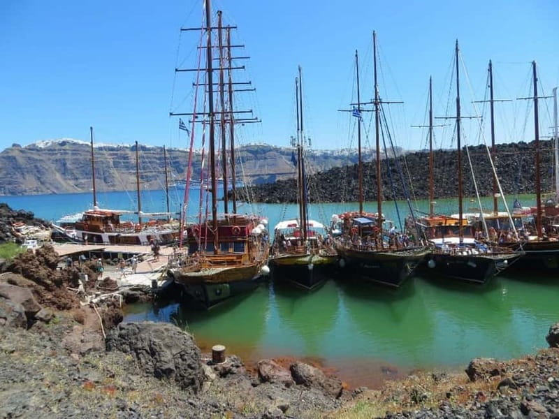 From Thera: Thirasia Cruise w/ Volcano Hike and Hot Springs - Key highlights you’ll feel on this cruise