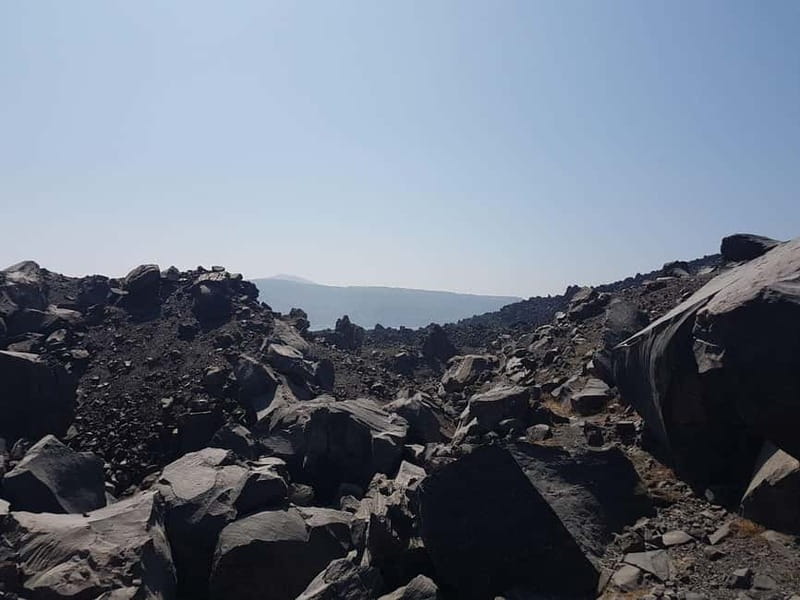 From Thera: Thirasia Cruise w/ Volcano Hike and Hot Springs - Manolas and donkey rides: authentic feel if you can fit it in
