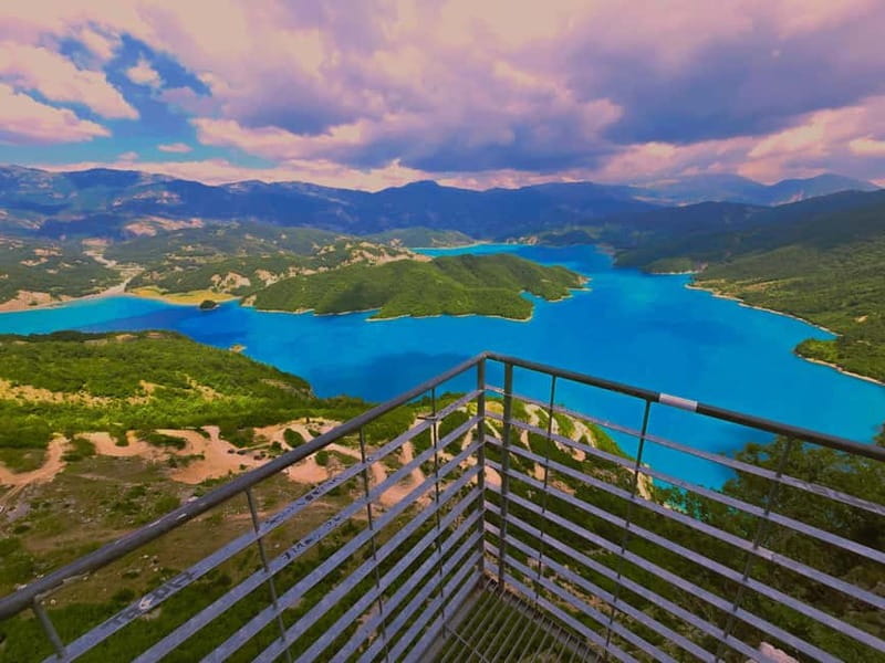 From Tirana: Bovilla Lake & Gamti Mountain Hiking Day Trip - Bovilla Lake and the dam: the view you’re working for