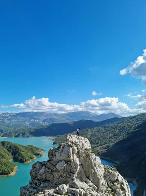 From Tirana: Bovilla Lake & Gamti Mountain Hiking Tour - Lake Bovilla: guided lakeside time and the dam-and-water view