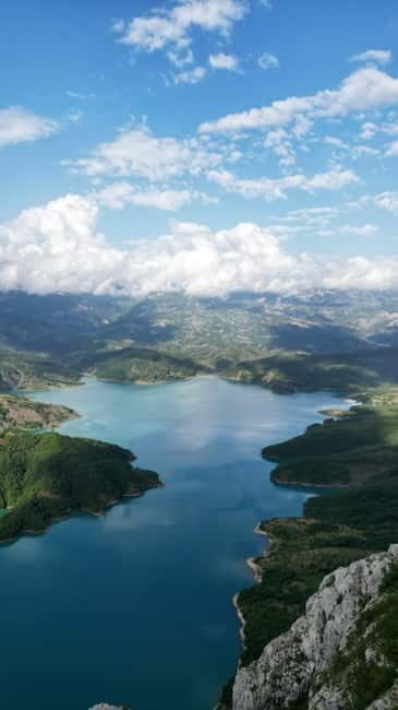 From Tirana: Bovilla Lake & Gamti Mountain Hiking Tour - Down to the river shore: splash options after the summit