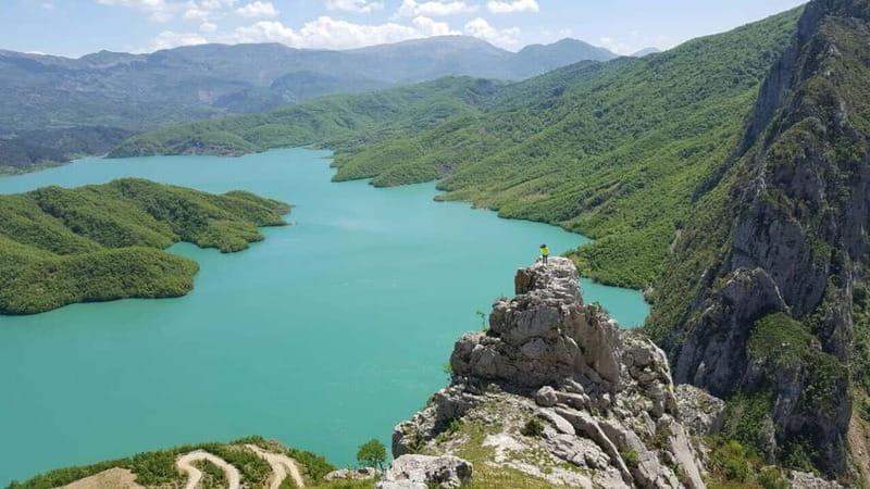 From Tirana: Bovilla Lake & Gamti Mountain Hiking Tour - Pickup, minivans, and the Bovilla Canyon photo stop