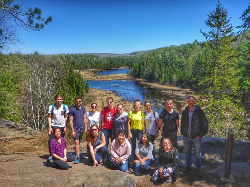 From Toronto: Algonquin Park Canoeing & Hiking Adventure - Swim time at Popcorn Island: a different way to see Algonquin