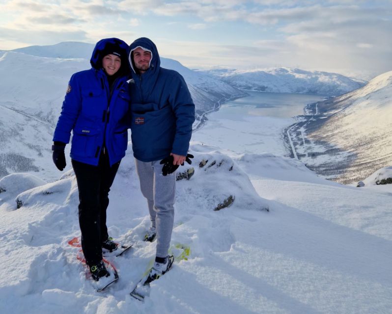 From Tromsø: Snowshoe Hike in the Arctic - Ersfjordbotn on snowshoes: how the 3-hour hike usually feels