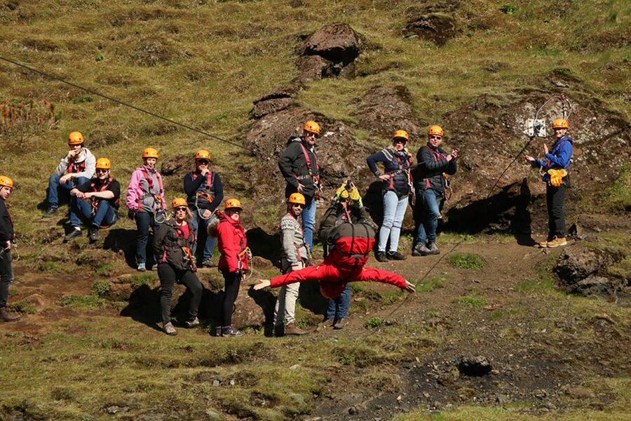 From Vík: Zipline and Hiking Adventure Tour - What guides add: stories, legends, and the human side of safety