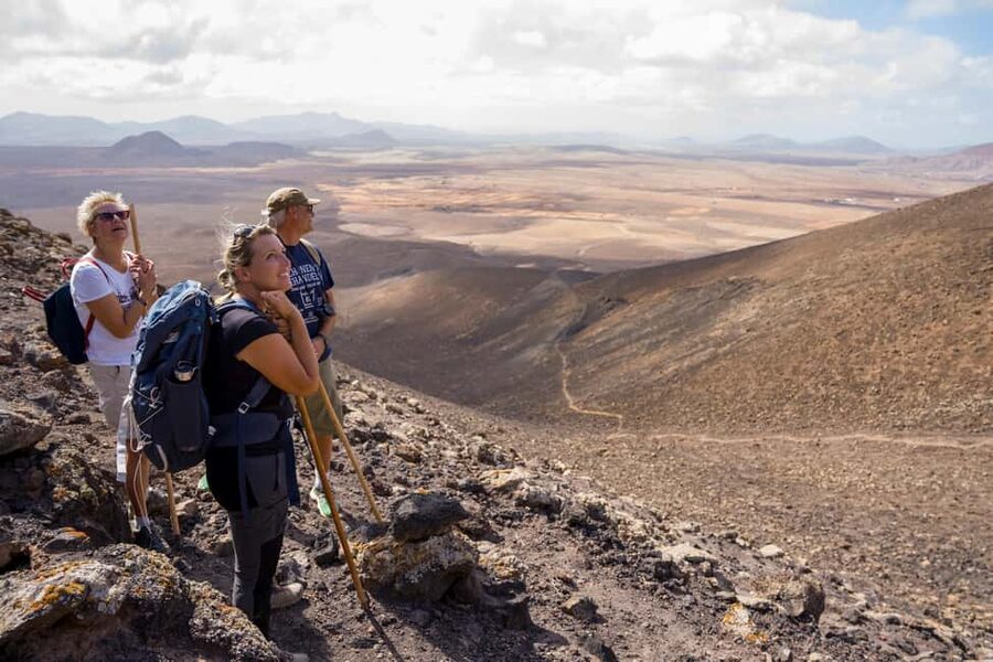 Fuerteventura: volcanic hike to the crater edge - Pickup timing and the van ride from Costa Calma to Morro Jable