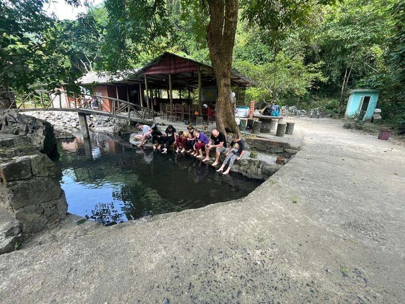 Full day hike - climbing in Jungle of Cat Ba National park - Lunch at Viet Hai: eat, rest, and try the fish massage