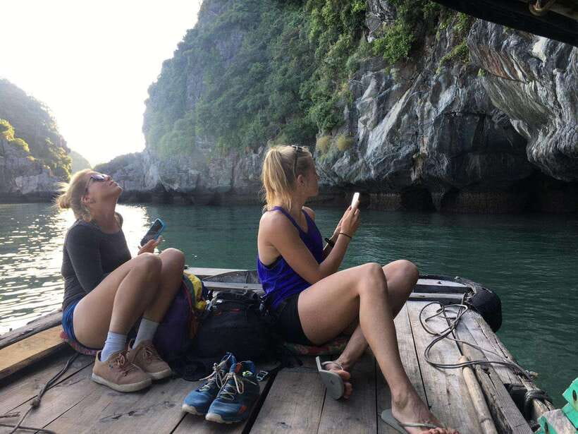 Full day hike - climbing in Jungle of Cat Ba National park - Bike or van to the harbor: why 5 km feels longer in a good way