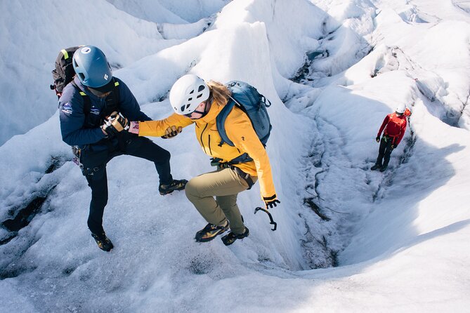 Glacier Xtreme: Vatnajökull Ice Climbing + Hike from Skaftafell - Climbing ice walls and managing crevasses