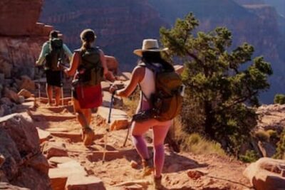 Grand Canyon South Kaibab Day Hike - The route you’ll follow: Yaki Point to Ooh Aah Point and Cedar Ridge