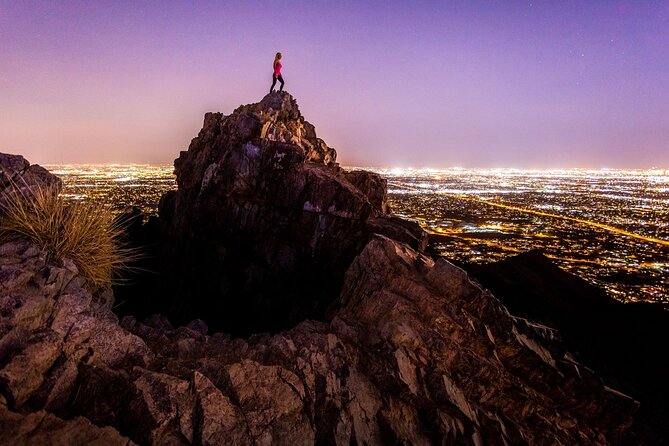 Guided Desert Sunrise or Evening/Sunset 2-Hour Hike at South Mtn - Pima Canyon Trailhead to the first climb: what the route actually feels like