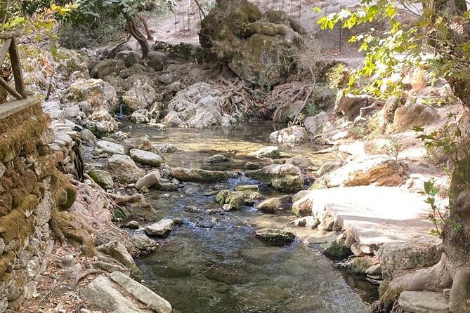 Guided hike to the seven springs from Archangelos - The Tunnel Crossing: The Moment Your Feet Notice