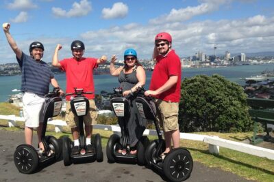 Guided Segway Tour to the summit of Mt Victoria in Devonport Auckland - Training and safety: learning fast without rushing you