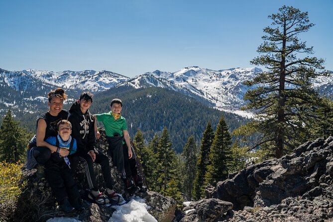 Half Day Snowshoe Hike in Tahoe National Forest - Pauly’s Point: the half-day goal that rewards the climb
