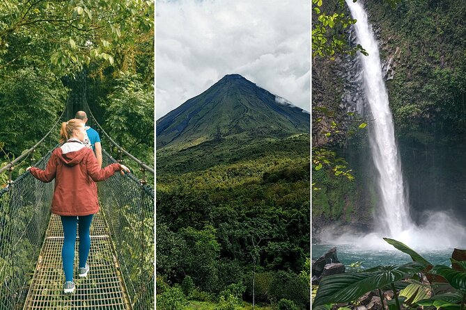 Hanging Bridges, Volcano Hike and La Fortuna Waterfall - Key things that make this tour work