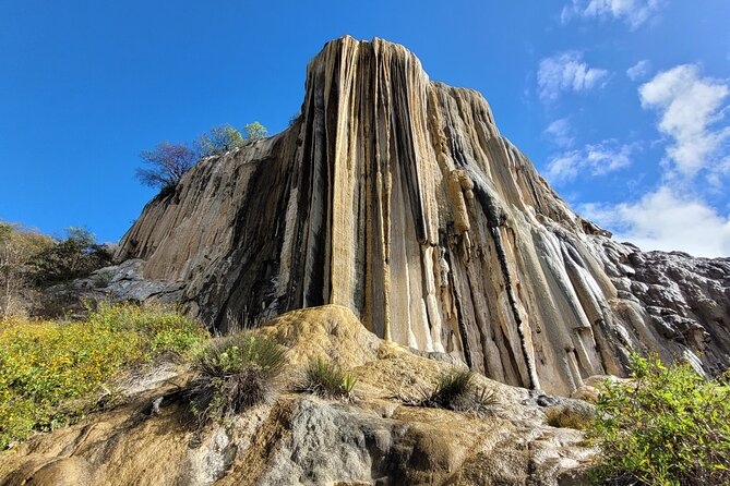 Hierve el Agua Half-Day Guided Hike Adventure ALL FEES INCLUDED - The hike on the petrified waterfalls: views, footing, and stamina