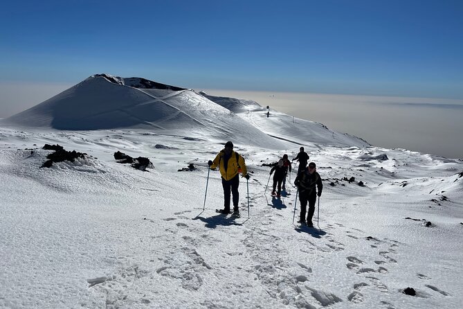 Hike near the summit craters up to the maximum safe altitude currently foreseen - Trekking over lava fields and crater terrain toward 3,000 m