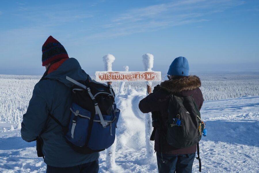Hiking in Riisitunturi National Park with Photographer - BBQ lunch by campfire: warmth, fuel, and a pause for photos
