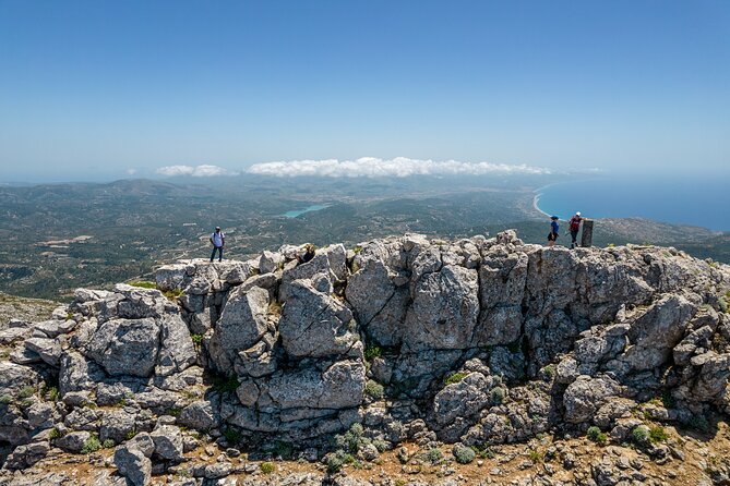 Hiking Mountain Akramitis Rhodes - pick up service available - What the 10-person group and English guiding actually give you