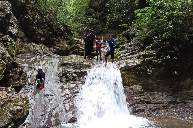 Hiking Tabernacle Thundering Waterfall in Dominican Republic - The colmado Maria lunch stop: real food, real energy