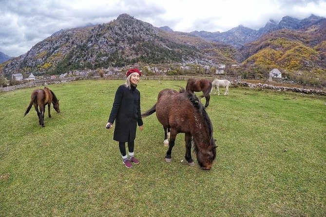 Hiking Tour of Valbona, Theth & Blue Eye in 3 Days from Tirana - Grunasi Waterfall and Blue Eye: icy water with a planned picnic stop