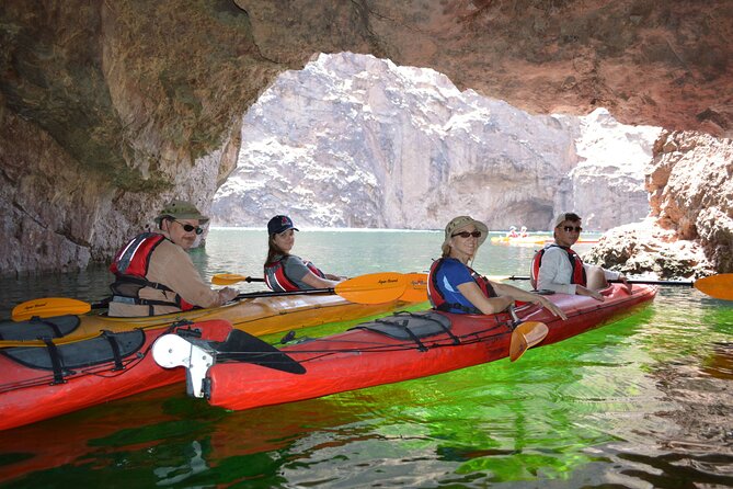 Hoover Dam & Hot Springs Kayak Tour with Lunch & Expert Guide - Arizona Hot Springs Stop: Soaking in Slot-Canyon Geothermal Pools