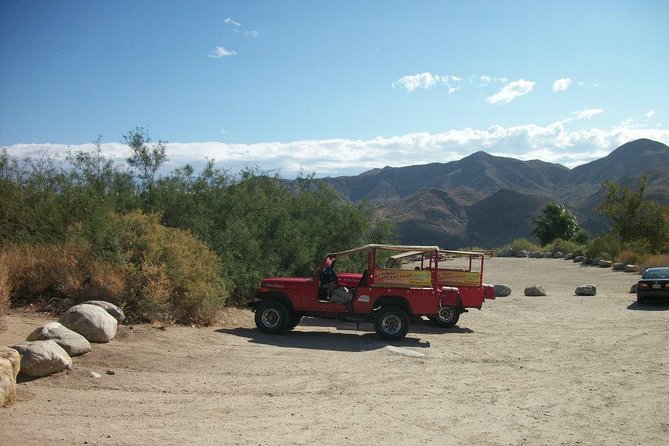 Indian Canyons Hiking Tour by Jeep from Palm Springs - Palm Canyon rim views and the water-cave stop