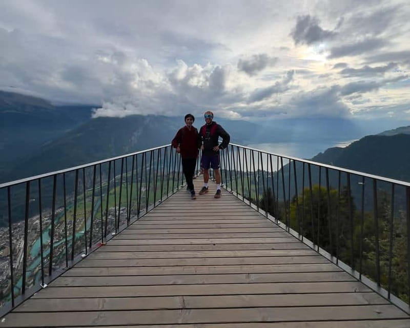 Interlaken: Guided Hike to Harder Kulm with Swiss Triathlete - Coming back down: where the work changes from uphill to control